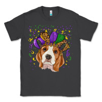 Smoke mardi gras beagle Classic Tee - RanaPortraitStore