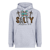 Heather Grey be salty matthew 5. 13 Heavyweight Hoodie - CowhideDigitalArt