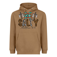 Toasted Coconut be salty matthew 5. 13 Heavyweight Hoodie - CowhideDigitalArt