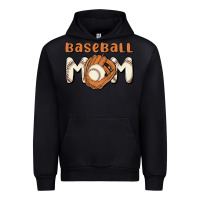 Black baseball mom Urban Hoodie - MaliasSmallBusiness