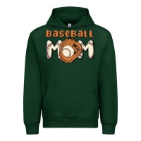 Forest Green baseball mom Urban Hoodie - MaliasSmallBusiness