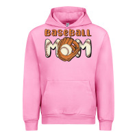 Fuchsia Pink baseball mom Urban Hoodie - MaliasSmallBusiness