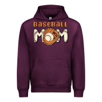 Mauve Wine baseball mom Urban Hoodie - MaliasSmallBusiness