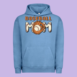 Baseball Mom Urban Hoodie Designed By Maliassmallbusiness