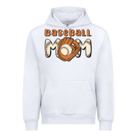 White baseball mom Urban Hoodie - MaliasSmallBusiness