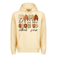 Pina Colada mama dont let your babies grow up without jesus Premium Hoodie - MaliasSmallBusiness