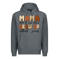 Rock mama dont let your babies grow up without jesus Premium Hoodie - MaliasSmallBusiness