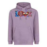 Lavender firefighter love Heavyweight Hoodie - HRA Design Shop