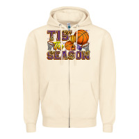 Sandshell tis' the season basketball Zipper Hoodie - Zillion Design Studio