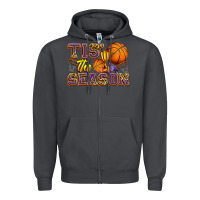 Smoke tis' the season basketball Zipper Hoodie - Zillion Design Studio