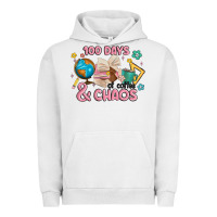 Pigment Lunar Rock 100 days of coffe and chaos Urban Hoodie - MaliasSmallBusiness