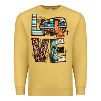 Antique Gold love camp Premium Sweatshirt - JahusDesignShop