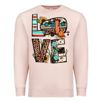 Pale Pink love camp Premium Sweatshirt - JahusDesignShop