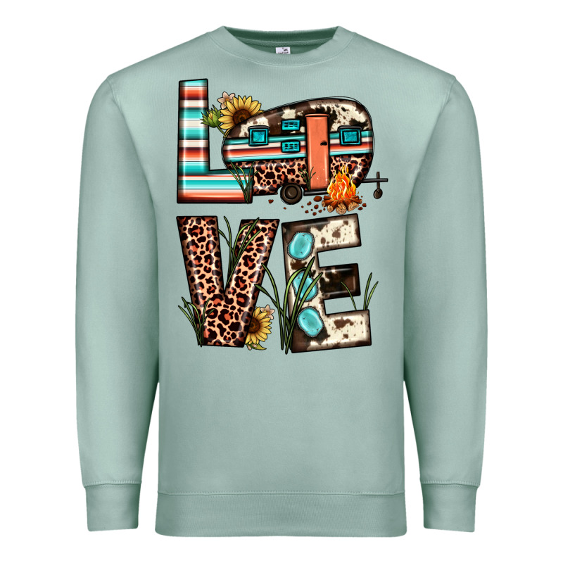 Love Camp Premium Sweatshirt by JahusDesignShop | Teevron