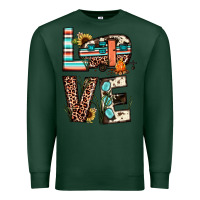 Sports Green love camp Premium Sweatshirt - JahusDesignShop