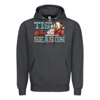 Smoke tis' the season baseball Zipper Hoodie - Zillion Design Studio