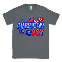 Charcoal Heather all american boy billie wilder Classic Tee - texasbilliewilder