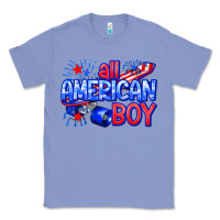 Colony Blue all american boy billie wilder Classic Tee - texasbilliewilder