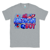 Heather Grey all american boy billie wilder Classic Tee - texasbilliewilder