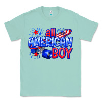 Seafoam all american boy billie wilder Classic Tee - texasbilliewilder