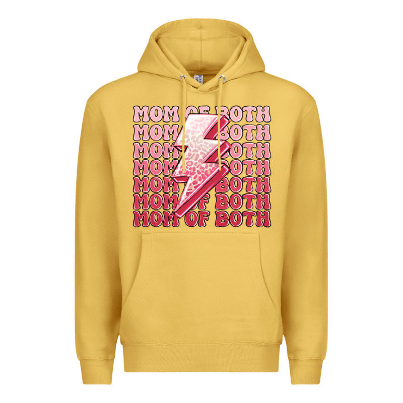 Mom Of Both Girls Premium Hoodie by MaliasSmallBusiness | Teevron