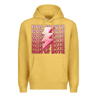Antique Gold mom of both girls Premium Hoodie - MaliasSmallBusiness