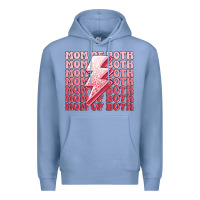 Colony Blue mom of both girls Premium Hoodie - MaliasSmallBusiness