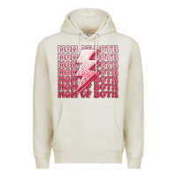 Oatmeal Heather mom of both girls Premium Hoodie - MaliasSmallBusiness