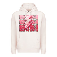 Pale Pink mom of both girls Premium Hoodie - MaliasSmallBusiness
