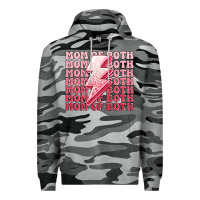 Slate Camo mom of both girls Premium Hoodie - MaliasSmallBusiness