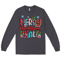 Smoke merry christmas y'all Long Sleeve Tee - Zillion Design Studio