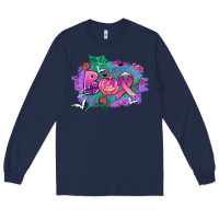 Halloween Boo With Cancer Ribbon Long Sleeve Tee | Teevron