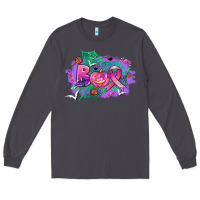 Smoke halloween boo with cancer ribbon Long Sleeve Tee - AdoDesignShop