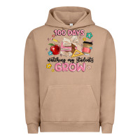 Pigment Burro 100 days of watching my students grow Urban Hoodie - MaliasSmallBusiness