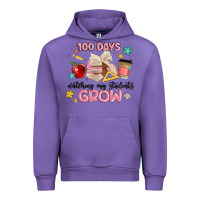 Tulip 100 days of watching my students grow Urban Hoodie - MaliasSmallBusiness