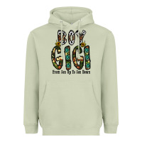 Matcha boy gigi from son up to son down Heavyweight Hoodie - CowhideDigitalArt