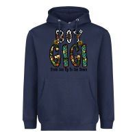 Navy boy gigi from son up to son down Heavyweight Hoodie - CowhideDigitalArt