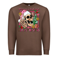 Chestnut when you're dead inside but it's christmas Premium Sweatshirt - AdoDesignShop
