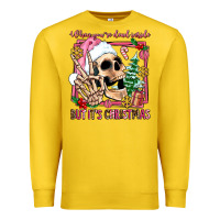 Lemon when you're dead inside but it's christmas Premium Sweatshirt - AdoDesignShop
