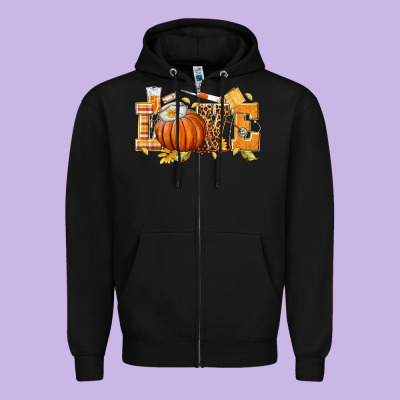 Love Nurse Fall Zipper Hoodie Designed By Texasbilliewilder