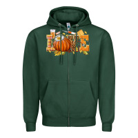 Sports Green love nurse fall Zipper Hoodie - texasbilliewilder