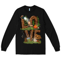 Black love camping Long Sleeve Tee - texasbilliewilder