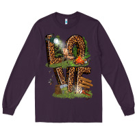 Plum love camping Long Sleeve Tee - texasbilliewilder