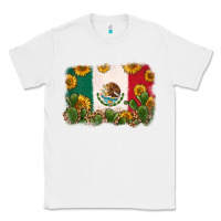 White mexican flag Classic Tee - Zillion Design Studio