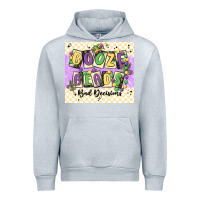 Heather Grey booze beads Urban Hoodie - MaliasSmallBusiness