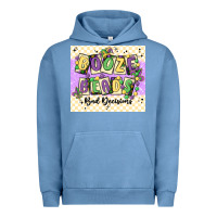 Pigment Pebble Blue booze beads Urban Hoodie - MaliasSmallBusiness