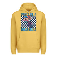 Antique Gold dont be a basshole Premium Hoodie - MaliasSmallBusiness