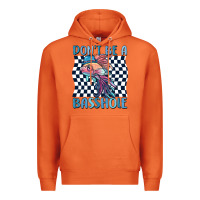 Carrot dont be a basshole Premium Hoodie - MaliasSmallBusiness