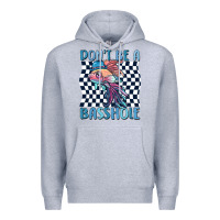 Heather Grey dont be a basshole Premium Hoodie - MaliasSmallBusiness