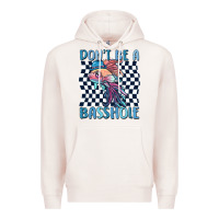 Pale Pink dont be a basshole Premium Hoodie - MaliasSmallBusiness